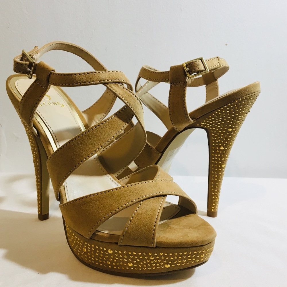 SCENE Womens Heels Shoes Size 7